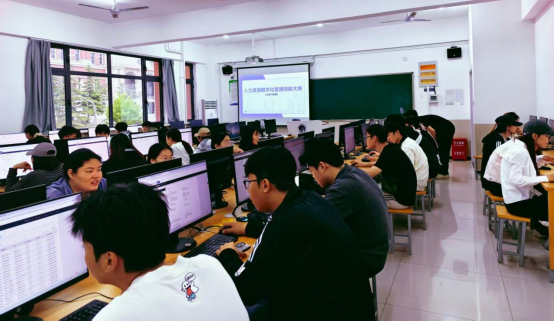 经济管理学院举办人力资源数字化管理技能大赛